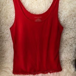Ann Taylor red shirt